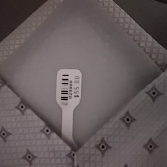 Fabio Fazio Silver with black 4 point star patterned Tie handmade 100% silk - Picture 6 of 6